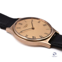 Longines - Reference 3900-847 - Time Only - Roman Numeral - 9ct Gold - Dress Watch - c.1969 - Vintage Watch Specialist