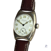 Longines - Silver Cased Trench Watch WW1 - c.1917 - Vintage Watch Specialist