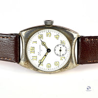 Longines - Silver Cased Trench Watch WW1 - c.1917 - Vintage Watch Specialist