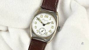 Longines - Silver Cased Trench Watch WW1 - c.1917 - Vintage Watch Specialist