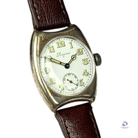 Longines - Silver Cased Trench Watch WW1 - c.1917 - Vintage Watch Specialist