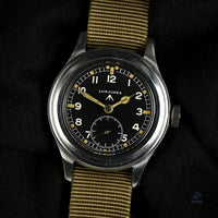 Longines WW2 Dirty Dozen Military Issued Wristwatch c.1945 Vintage Watch Specialist
