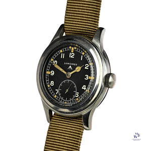 Longines WW2 Dirty Dozen Military Issued Wristwatch c.1945 Vintage Watch Specialist