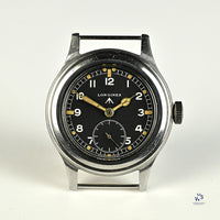 Longines WW2 Dirty Dozen Military Issued Wristwatch c.1945 Vintage Watch Specialist
