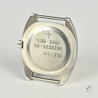 Lost Navi 6BB (RAF) Case Back Ref: /|\ 6bb-6645 99-5238290. 501/76 - Vintage Watch Specialist