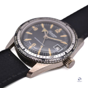 Lucerne Calendar - A Vintage 1960’s Stainless Steel Watch with Date and GMT Bezel Specialist