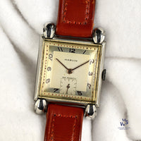 Marvin - An Art Deco Style Dress Watch - Teardrop Sculpted Lugs - c.1950s - Vintage Watch Specialist
