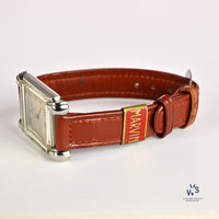 Marvin - An Art Deco Style Dress Watch - Teardrop Sculpted Lugs - c.1950s - Vintage Watch Specialist