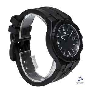 Maurice Lacroix Aikon - Tide Ocean Material - Black - Model AI 2008 with Box and Papers - Vintage Watch Specialist