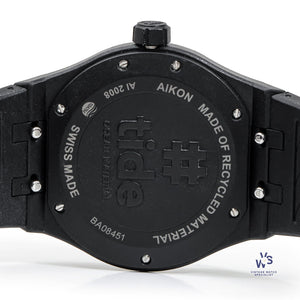 Maurice Lacroix Aikon - Tide Ocean Material - Black - Model AI 2008 with Box and Papers - Vintage Watch Specialist