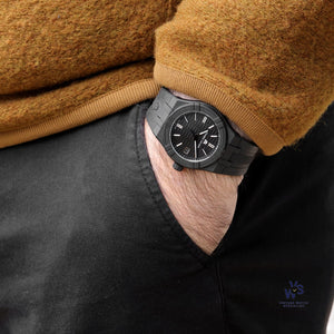 Maurice Lacroix Aikon - Tide Ocean Material - Black - Model AI 2008 with Box and Papers - Vintage Watch Specialist