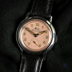 Mido Multifort Datometer Automatic Bumper - c.1940s - Vintage Watch Specialist