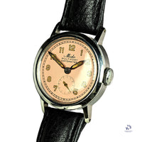 Mido Multifort Datometer Automatic Bumper - c.1940s - Vintage Watch Specialist