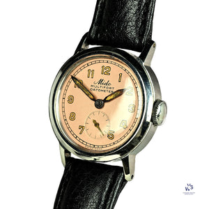 Mido Multifort Datometer Automatic Bumper - c.1940s - Vintage Watch Specialist