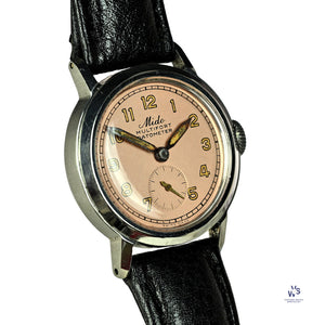 Mido Multifort Datometer Automatic Bumper - c.1940s - Vintage Watch Specialist