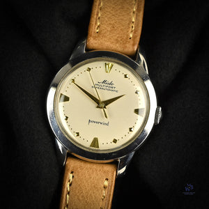 Mido Multifort - Superautomatic Powerwind - Francois Borgel Case - c.1950s - Vintage Watch Specialist