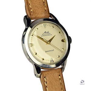 Mido Multifort - Superautomatic Powerwind - Francois Borgel Case - c.1950s - Vintage Watch Specialist