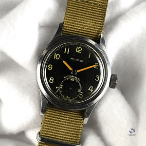 Mimo Antimagnetic German Military ’DH’ Watch - Vintage Watch Specialist