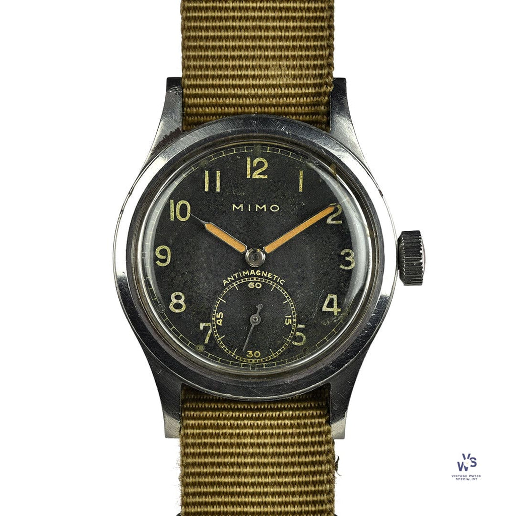 Mimo Antimagnetic German Military ’DH’ Watch - Vintage Watch Specialist