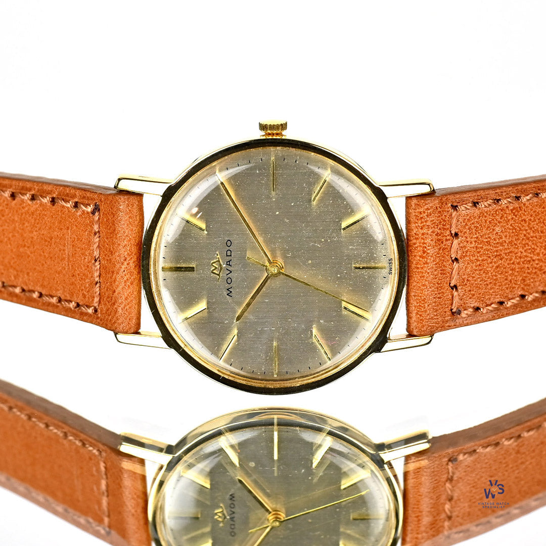 Movado - 9K Gold - Dress Watch - Sweep Seconds - Model 290-234-006