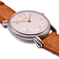 Movado - Automatic Bumper - Time Only - Gilt Numerals/Furniture - c.1950s - Vintage Watch Specialist