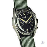 Newmark - 6BB - RAF - FANTASTIC Four - 2 Pusher Chronograph - c.1980 - Vintage Watch Specialist