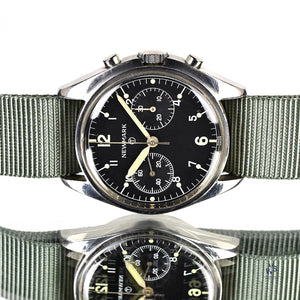 Newmark - 6BB - RAF - FANTASTIC Four - 2 Pusher Chronograph - c.1980 - Vintage Watch Specialist