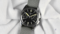 Newmark - 6BB - RAF - FANTASTIC Four - 2 Pusher Chronograph - c.1980 - Vintage Watch Specialist
