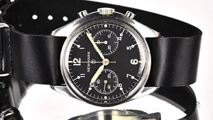 Newmark - Fantastic 4 - Military Issued - 2 Register Chronograph - Caseback Reference: 6BB/924 - Vintage Watch Specialist