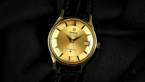 Omega 18k Gold Constellation - Pie Pan - Model Ref: 168 005/6 - c.1961 - Vintage Watch Specialist