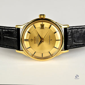 Omega 18k Gold Constellation - Pie Pan - Model Ref: 168 005/6 - c.1961 - Vintage Watch Specialist