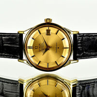 Omega 18k Gold Constellation - Pie Pan - Model Ref: 168 005/6 - c.1961 - Vintage Watch Specialist