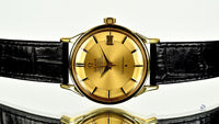 Omega 18k Gold Constellation - Pie Pan - Model Ref: 168 005/6 - c.1961 - Vintage Watch Specialist