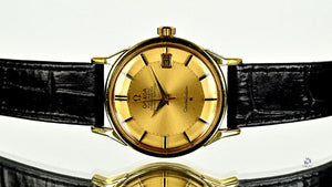 Omega 18k Gold Constellation - Pie Pan - Model Ref: 168 005/6 - c.1961 - Vintage Watch Specialist