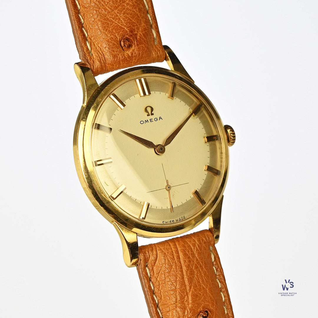 Omega - 18k Rose Gold - Oversized Dress Watch - c.1960