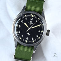 Omega 1953 ’Fat Arrow’ RAF-Issued Pilot’s watch - 1953 - Vintage Watch Specialist