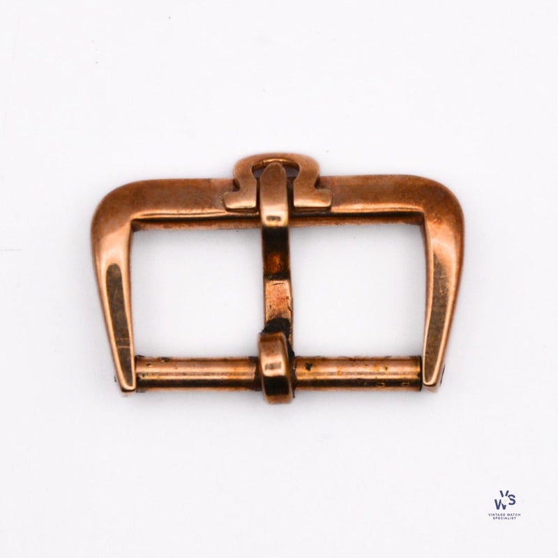 Omega - 1965 Vintage 9k Gold Pin Buckle for Strap/Watch Hallmarked MWF 9.375 Watch Specialist