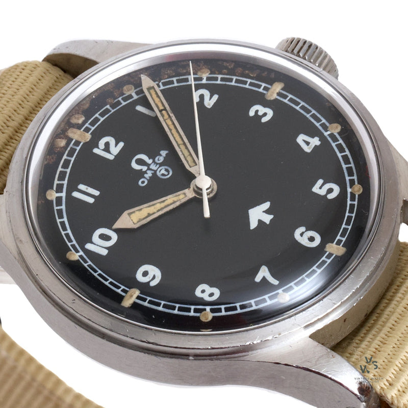 Omega 53 Fat Arrow - Military Issued Watch - 1953 - Vintage Watch Specialist