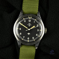 Omega 53 Fat Arrow - Royal Air Force Issued Watch - Original Condition - c.1953 - Vintage Watch Specialist