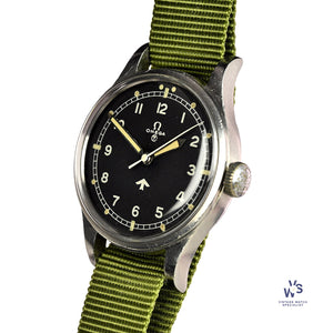 Omega 53 Fat Arrow - Royal Air Force Issued Watch - Original Condition - c.1953 - Vintage Watch Specialist