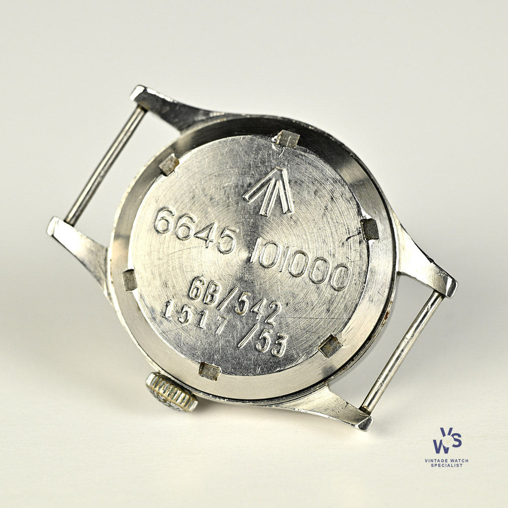 Omega 53 Fat Arrow - Royal Air Force Issued Watch - Original Condition - c.1953 - Vintage Watch Specialist