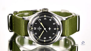 Omega 53 Fat Arrow - Royal Air Force Issued Watch - Original Condition - c.1953 - Vintage Watch Specialist