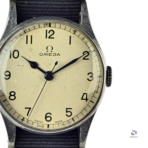 Omega 6B/159 - A22141 RAF Pilots Watch - c.1940 Model Reference: 2292 - Caliber: 30T2 SC - Vintage Watch Specialist