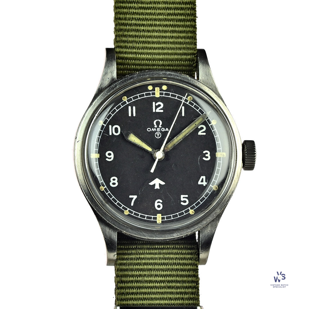 Omega 6B 542 1953 RAF Military Pilot s or Navigators Watch Model Vintage Watch Specialist