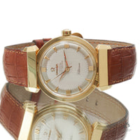 Omega Auto Chrono Ultima Chronometer in 18k Gold - 1959 - Box and Extract of Archive - Vintage Watch Specialist
