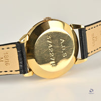 Omega Auto Tresor - Model Ref: 2709 -Bumper Movement - 18k Solid Rose Gold - c.1953 - Vintage Watch Specialist