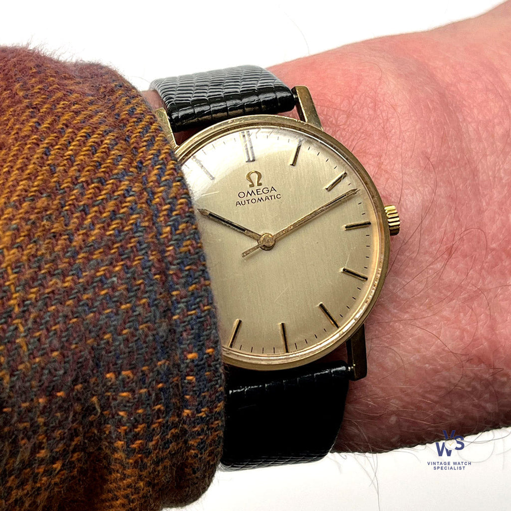 Omega Automatic 9K Gold - Model Ref: 161.5002 - c.1962 - Vintage Watch Specialist