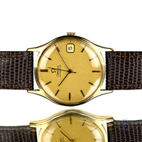 Omega Automatic Calendar Watch - 9k Gold Shackman Case - c.1974 - Vintage Watch Specialist