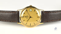 Omega Automatic Calendar Watch - 9k Gold Shackman Case - c.1974 - Vintage Watch Specialist