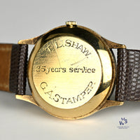Omega Automatic Calendar Watch - 9k Gold Shackman Case - c.1974 - Vintage Watch Specialist